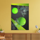 RUIMTE-LIMOEN CANVAS AFDRUK (Insitu (Woonkamer))