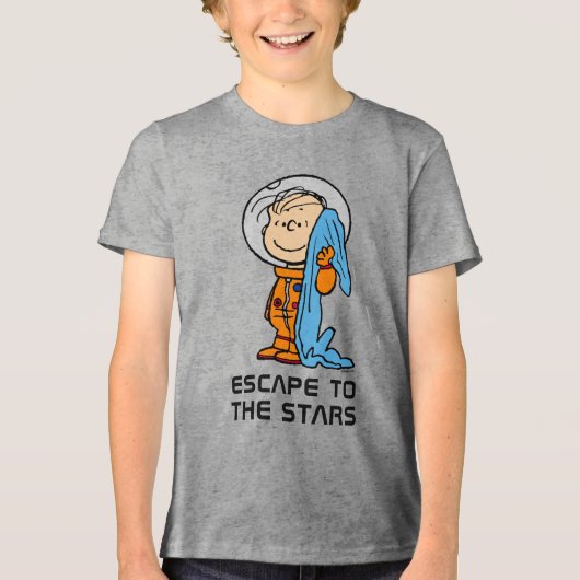 RUIMTE | Linus Astronaut Tri-Blend Shirt (Voorkant)