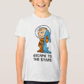 RUIMTE | Linus Astronaut Tri-Blend Shirt (Voorkant)