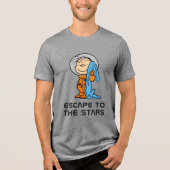RUIMTE | Linus Astronaut Tri-Blend Shirt (Voorkant)