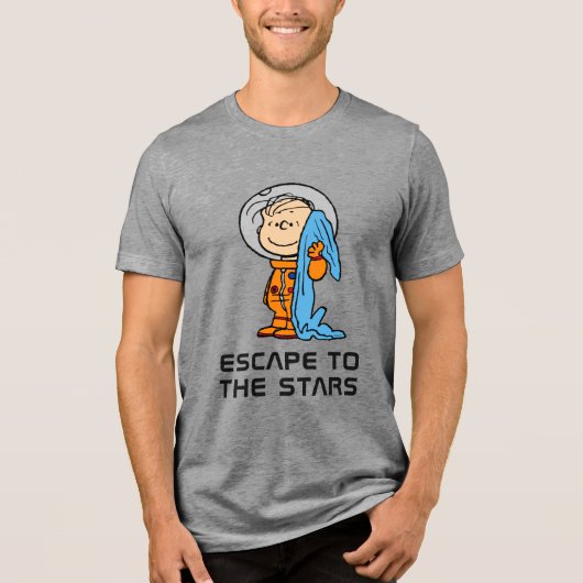 RUIMTE | Linus Astronaut Tri-Blend Shirt (Voorkant)