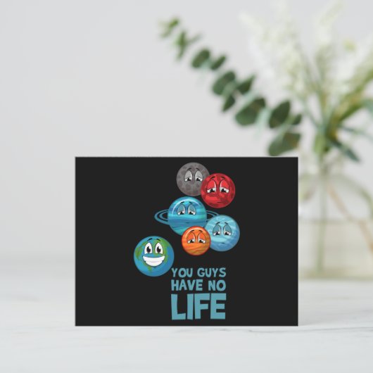 Ruimte Lover Adult Astronomie Hobby Solar System Briefkaart (Staand voorkant)