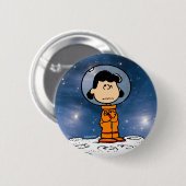 RUIMTE | Lucy Astronaut Ronde Button 5,7 Cm (Voorkant /achterkant)