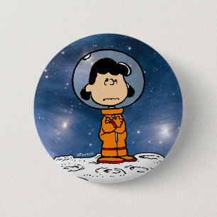 RUIMTE Lucy Astronaut Ronde Button 5,7 Cm