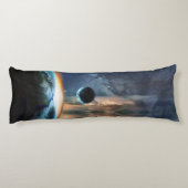 Ruimte, maan en Aarde Lichaamskussen (Achterkant)