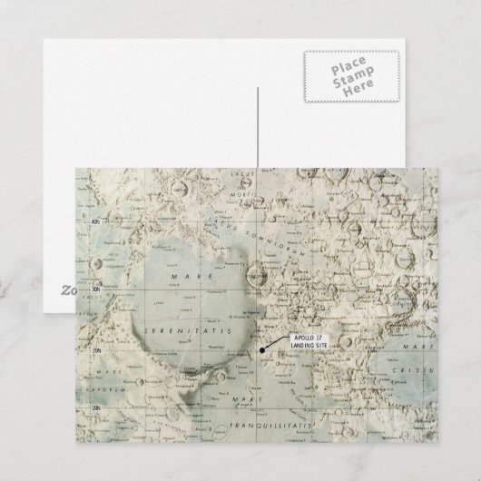 RUIMTE: MAP, 1972 BRIEFKAART (Voorkant / Achterkant)