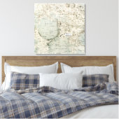 RUIMTE: MAP, 1972 CANVAS AFDRUK (Insitu (Slaapkamer))