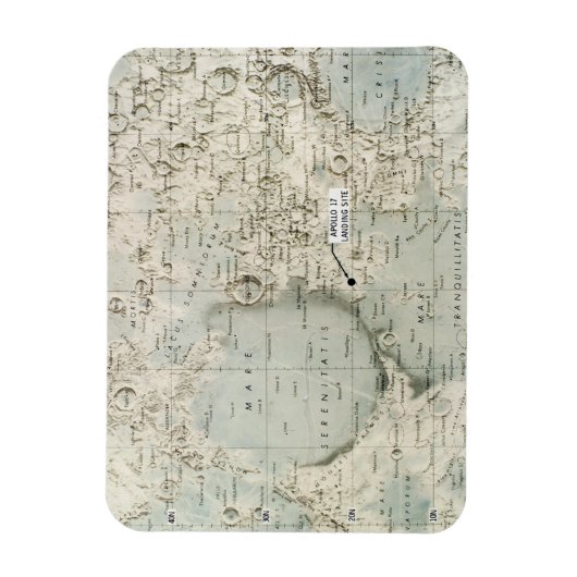 RUIMTE: MAP, 1972 MAGNEET (Verticaal)