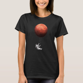 Ruimte Melkweg Wetenschap Mars Astronaut T-shirt