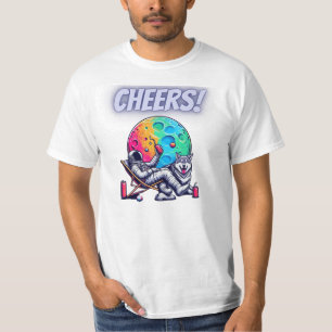 Ruimte met wolf t-shirt