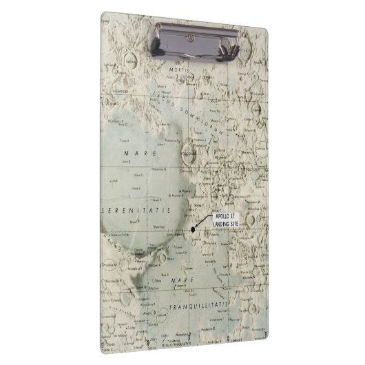 RUIMTE: MOON MAP, 1972 KLEMBORD (Rechts)