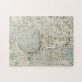 RUIMTE: MOON MAP, 1972 LEGPUZZEL (Horizontaal)