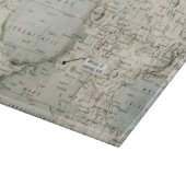 RUIMTE: MOON MAP, 1972 SNIJPLANK (Hoek)