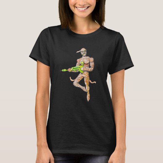 Ruimte Mummie T-shirt (Voorkant)