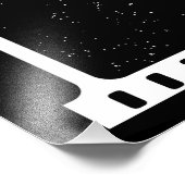 Ruimte negatieve fotoafdrukken foto afdruk (Hoek)