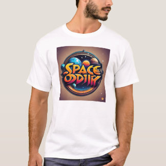 Ruimte Oddity door Oddball Koe T-shirt