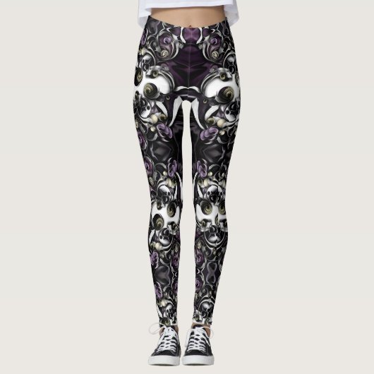 "Ruimte of expressie", Leggings van vrouwen (Voorkant)