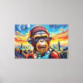 RUIMTE ORANG-OETAN -2 CANVAS AFDRUK (Voorkant)