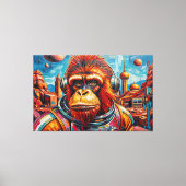 RUIMTE ORANG-OETAN -3 CANVAS AFDRUK (Voorkant)