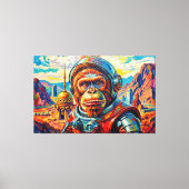 RUIMTE ORANG-OETAN -5 CANVAS AFDRUK (Voorkant)