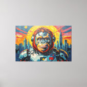 RUIMTE ORANG-OETAN -6 CANVAS AFDRUK (Voorkant)