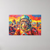 RUIMTE ORANG-OETAN -7 CANVAS AFDRUK (Voorkant)