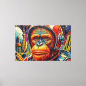 RUIMTE ORANG-OETAN -8 CANVAS AFDRUK (Voorkant)