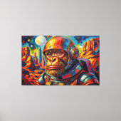 RUIMTE ORANG-OETAN -9 CANVAS AFDRUK (Voorkant)