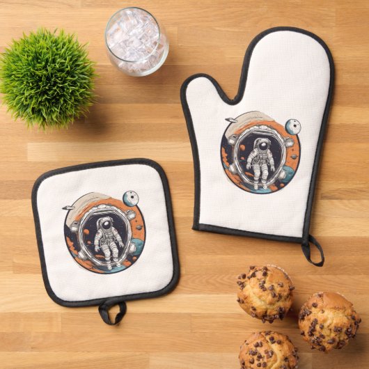 Ruimte Ovenwant & Pannenlap Set (Top down)