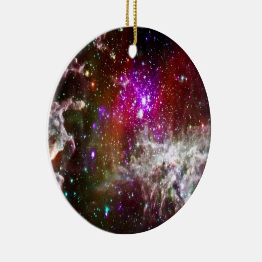 Ruimte - Pacman Nebula Keramisch Ornament (Rechts)