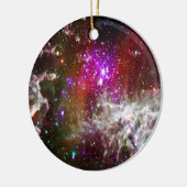 Ruimte - Pacman Nebula Keramisch Ornament (Links)