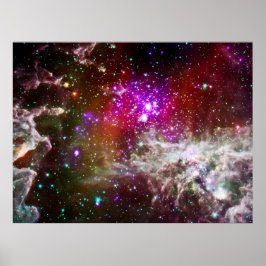 Ruimte - Pacman Nebula Poster