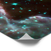 Ruimte - Pacman Nebula Poster (Hoek)