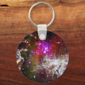 Ruimte - Pacman Nebula Sleutelhanger (Voorkant)