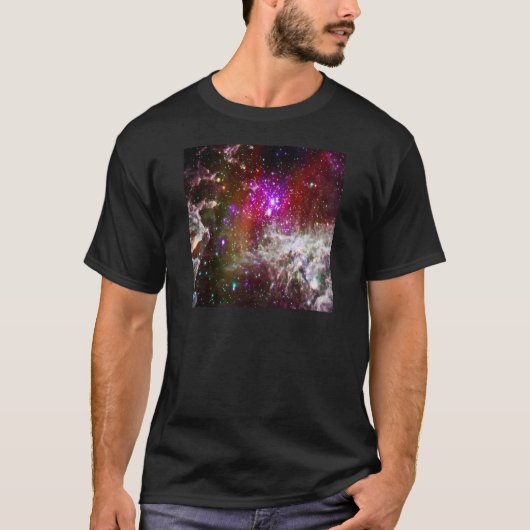 Ruimte - Pacman Nebula T-shirt (Voorkant)