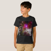 Ruimte - Pacman Nebula T-shirt (Voorkant volledig)