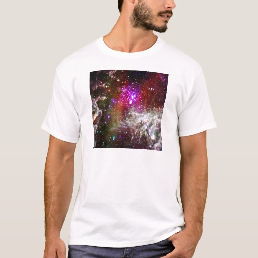 Ruimte - Pacman Nebula T-shirt (Voorkant)