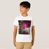 Ruimte - Pacman Nebula T-shirt (Voorkant volledig)