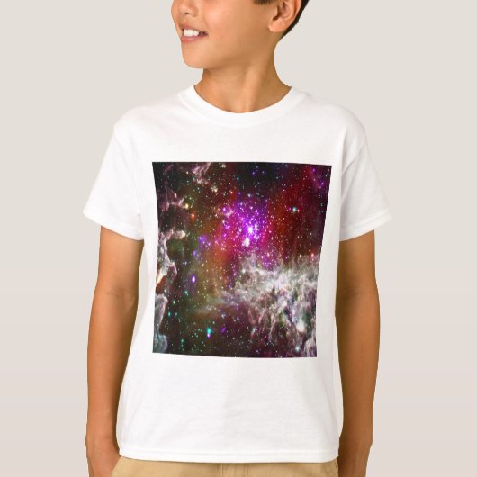 Ruimte - Pacman Nebula T-shirt (Voorkant)