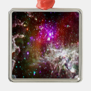 Ruimte - Pacman-nevel Metalen Ornament