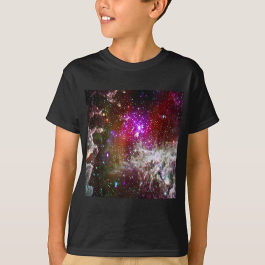 Ruimte - Pacman-nevel T-shirt (Voorkant)