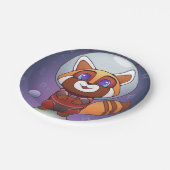 Ruimte Panda Chippy! Papieren Bordje (Gekanteld)