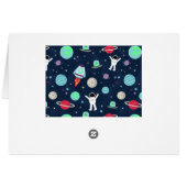 Ruimte Patroon illustratie (Achterkant Horizontaal)