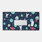 Ruimte Patroon illustratie Bureaumat (Keyboard & Muis)