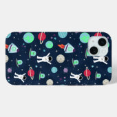 Ruimte Patroon illustratie Case-Mate iPhone Case (Achterkant (horizontaal))