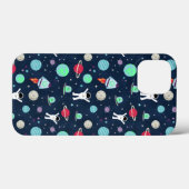 Ruimte Patroon illustratie Case-Mate iPhone Case (Achterkant (horizontaal))