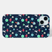 Ruimte Patroon illustratie Case-Mate iPhone Case (Achterkant (horizontaal))