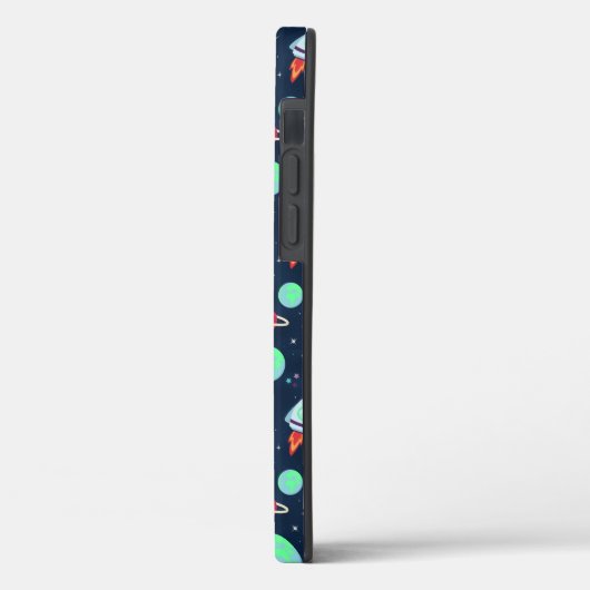 Ruimte Patroon illustratie Case-Mate iPhone Case (Achterkant / Links)