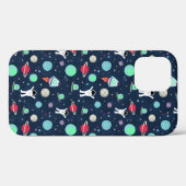 Ruimte Patroon illustratie Case-Mate iPhone Case (Achterkant (horizontaal))