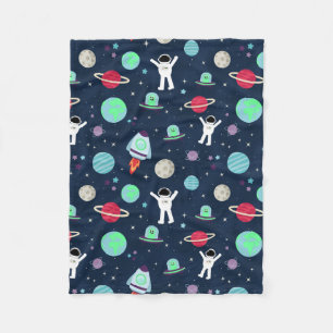 Ruimte Patroon illustratie Fleece Deken